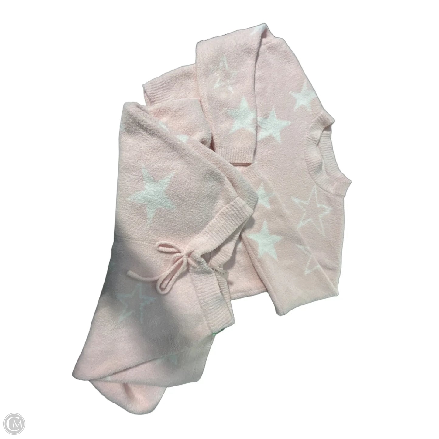 Top 2pc Long Sleeve By As Revival In Pink, Size: S