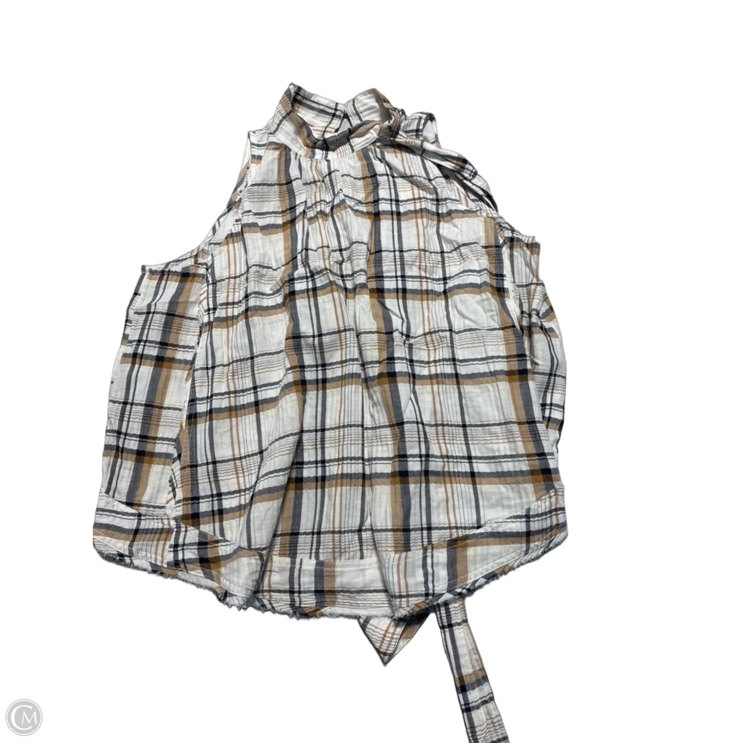 Tank Top By Anthropologie In Tan, Size: L