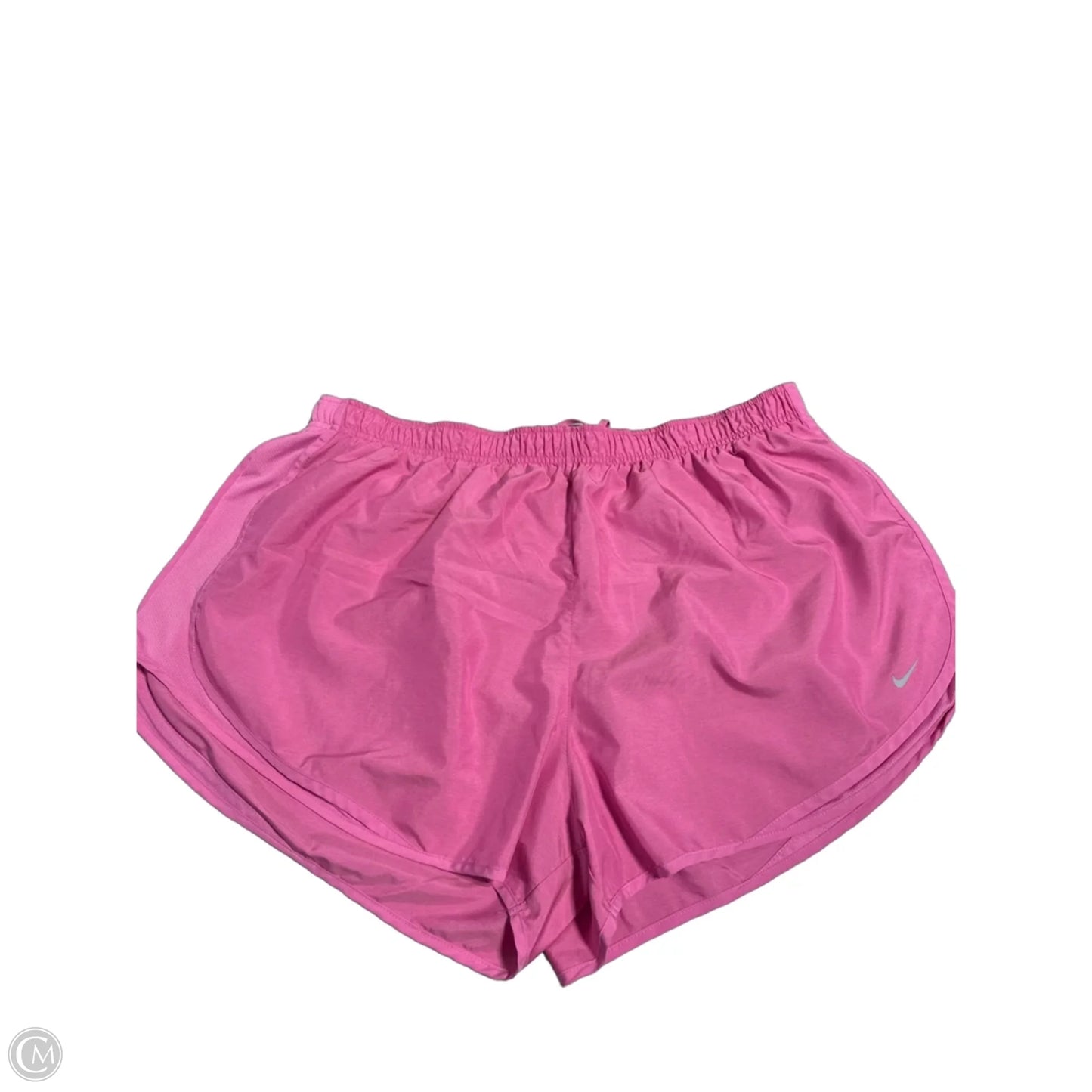 Athletic Shorts By Nike In Pink, Size: 3x
