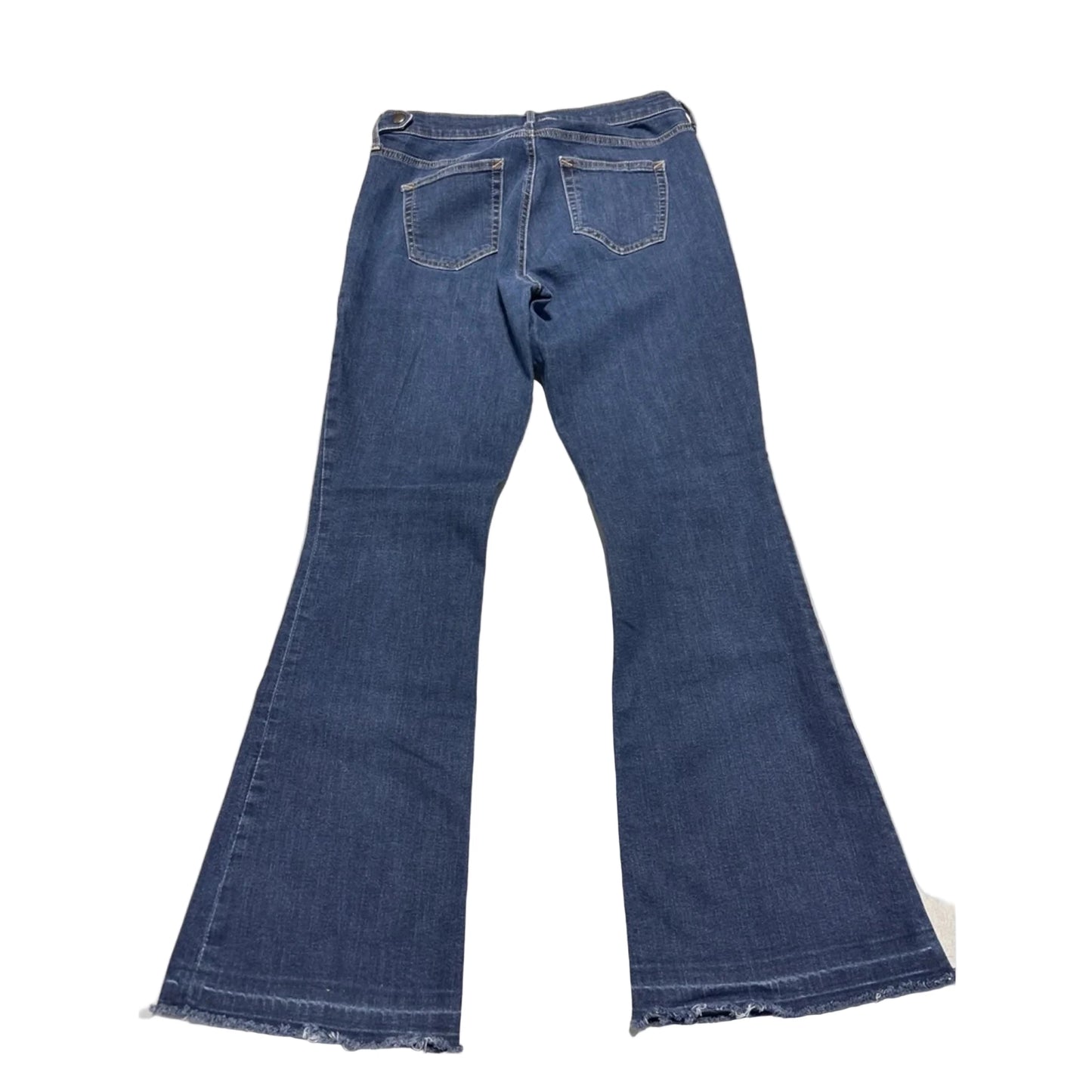 Jeans Boot Cut By Gap In Blue Denim, Size: 14