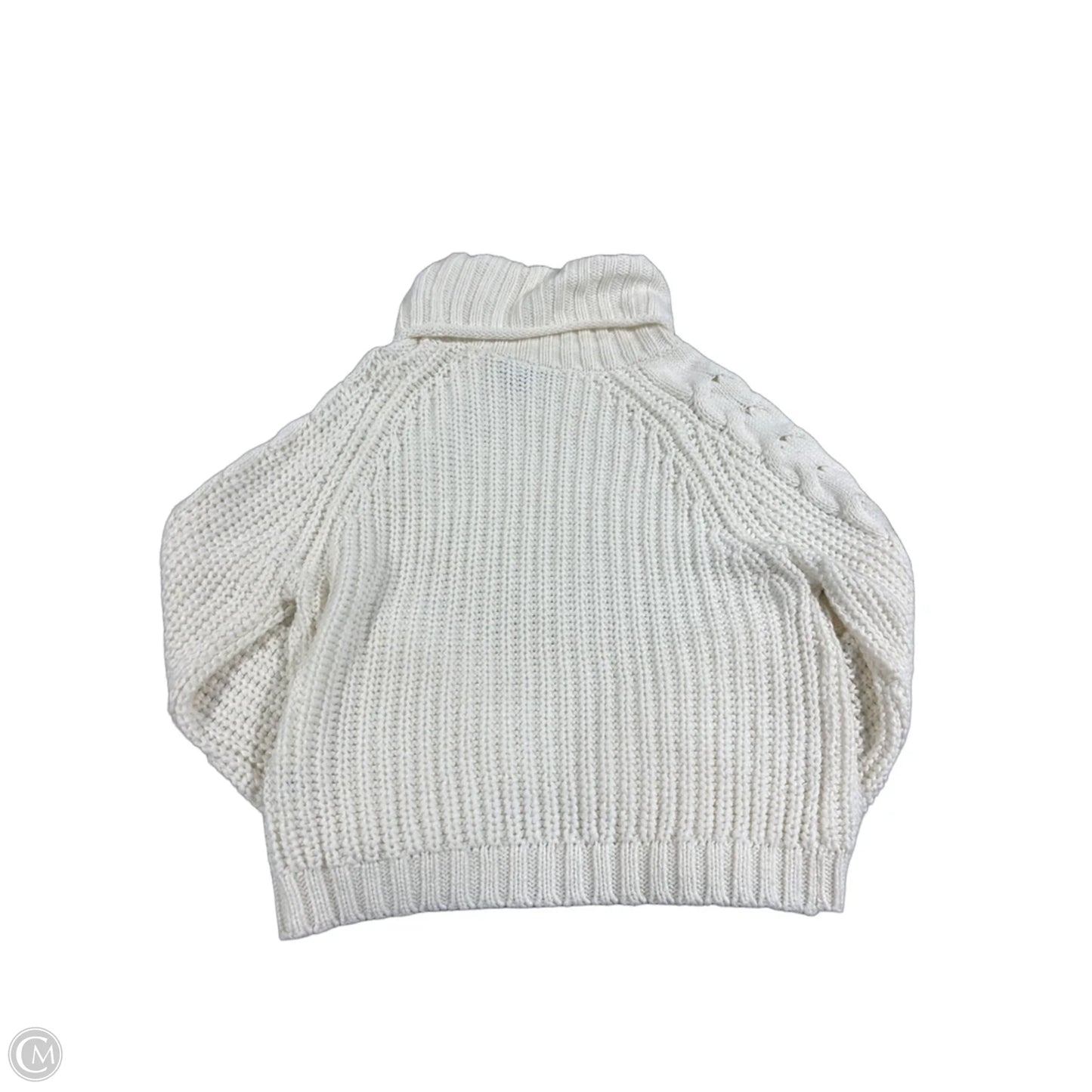 Sweater By Derek Heart In White, Size: L