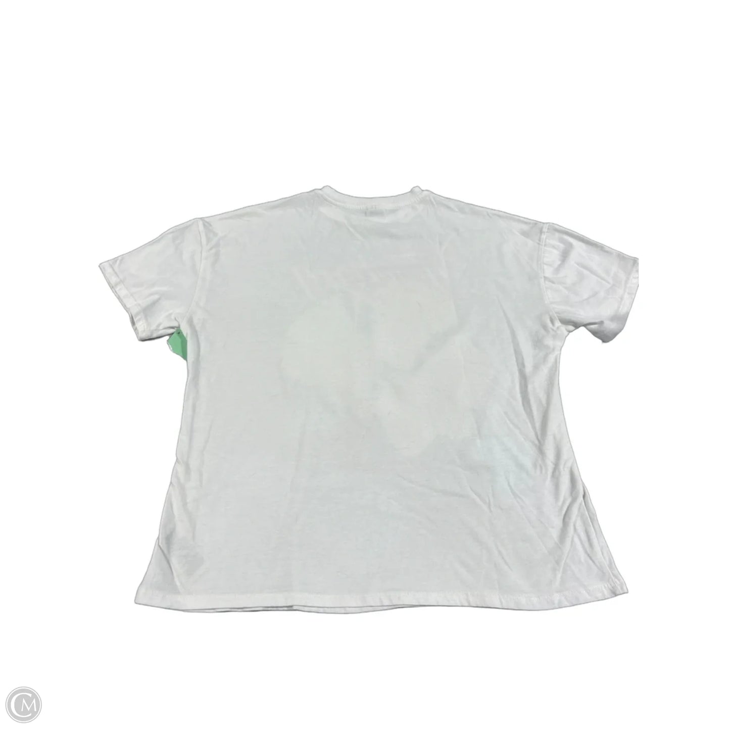 Top Short Sleeve By No Boundaries In White, Size: S