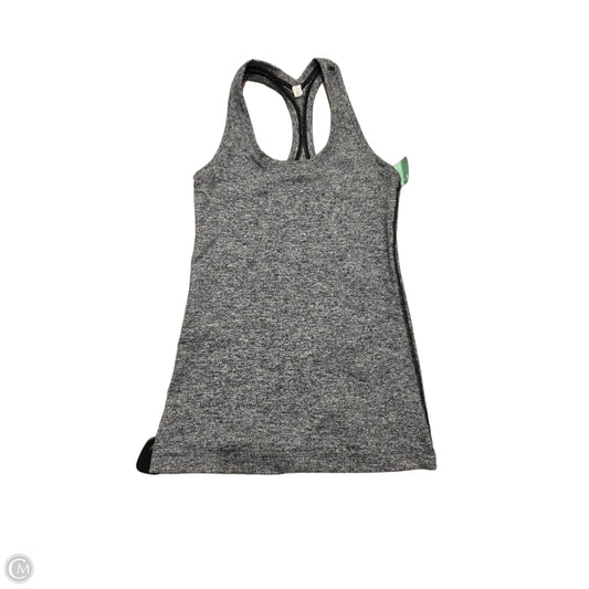Athletic Tank Top By Lululemon In Grey, Size: 4