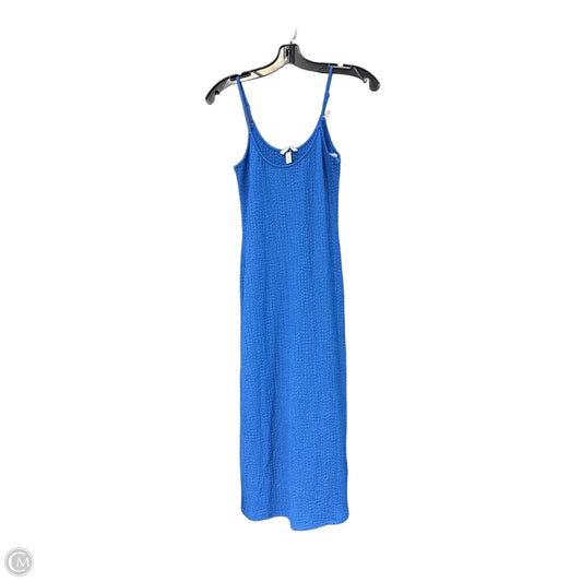 Dress Casual Maxi By H&m In Blue, Size: M