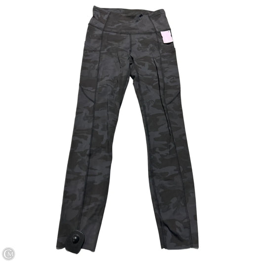 Athletic Pants By Lululemon In Camouflage Print, Size: 4