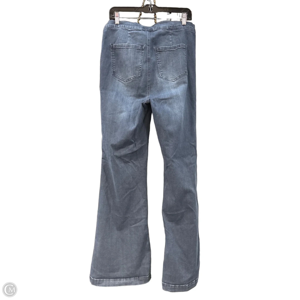 Jeans Boot Cut By Arula In Blue Denim, Size: 12