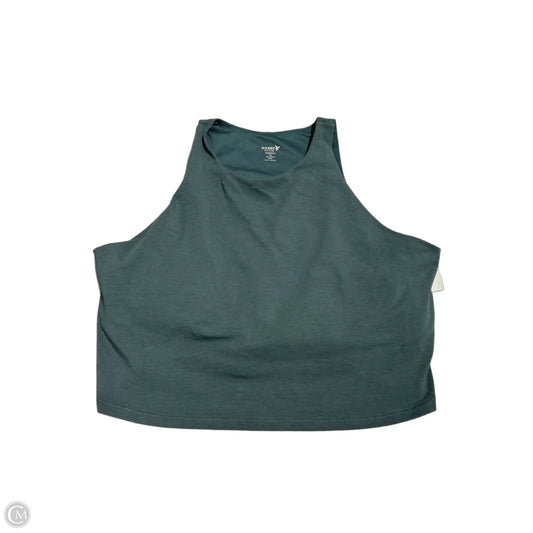 Athletic Tank Top By Old Navy In Green, Size: 2x