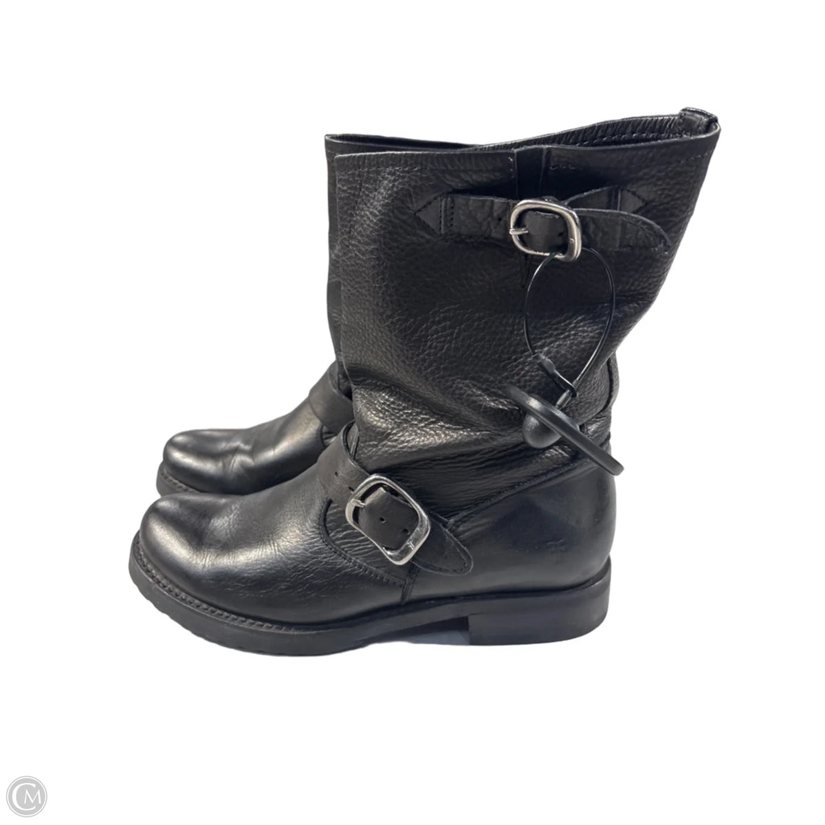 Boots Designer By Frye In Black, Size: 8