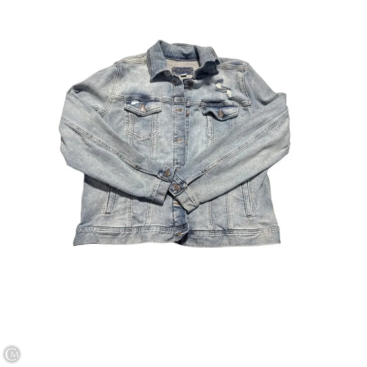 Jacket Denim By Maurices In Blue Denim, Size: Xl