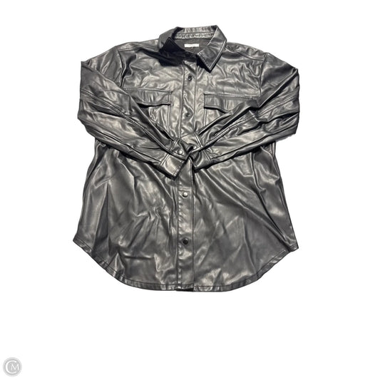Jacket Leather By Maurices In Black, Size: Xl