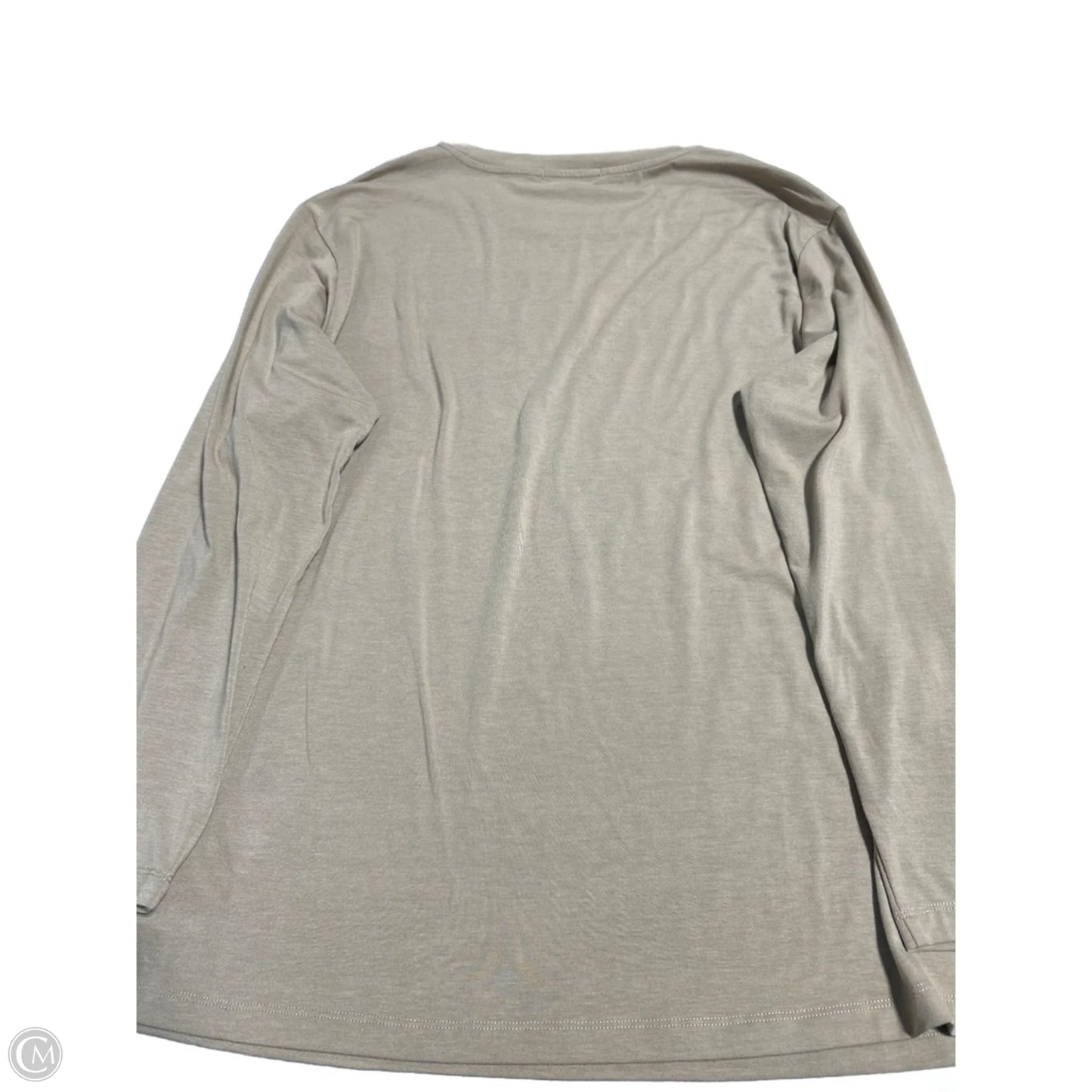 Top Long Sleeve By Trendy Queen In Brown, Size: L