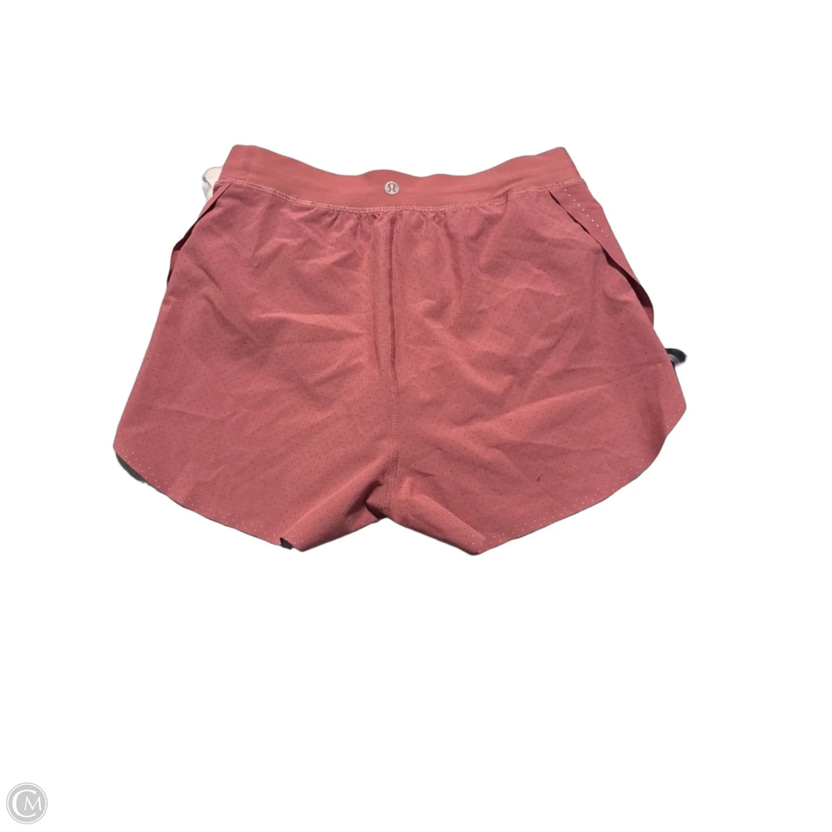 Athletic Shorts By Lululemon In Pink, Size: 4