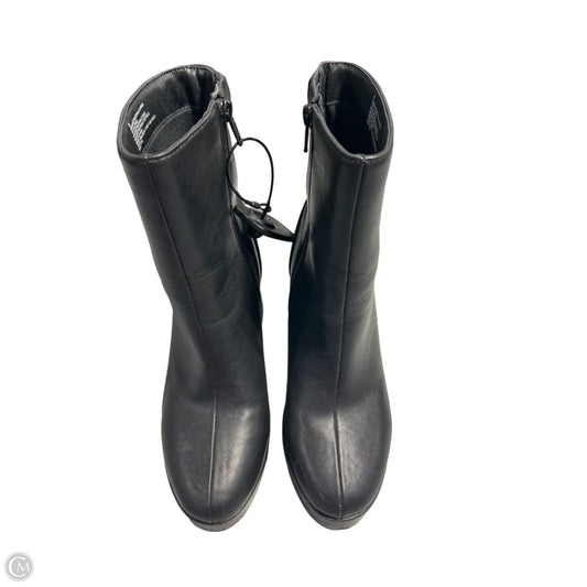 Boots Ankle Heels By A New Day In Black, Size: 8