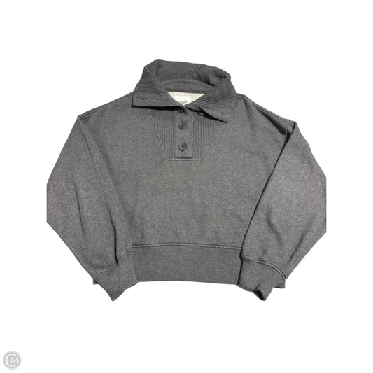 Top Long Sleeve By Aerie In Grey, Size: M