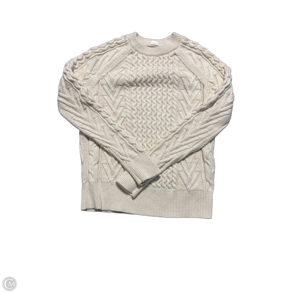 Sweater By Gap In White, Size: S