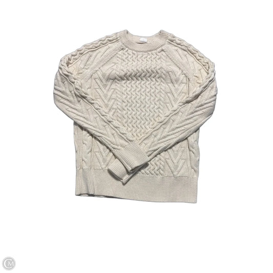 Sweater By Gap In White, Size: S