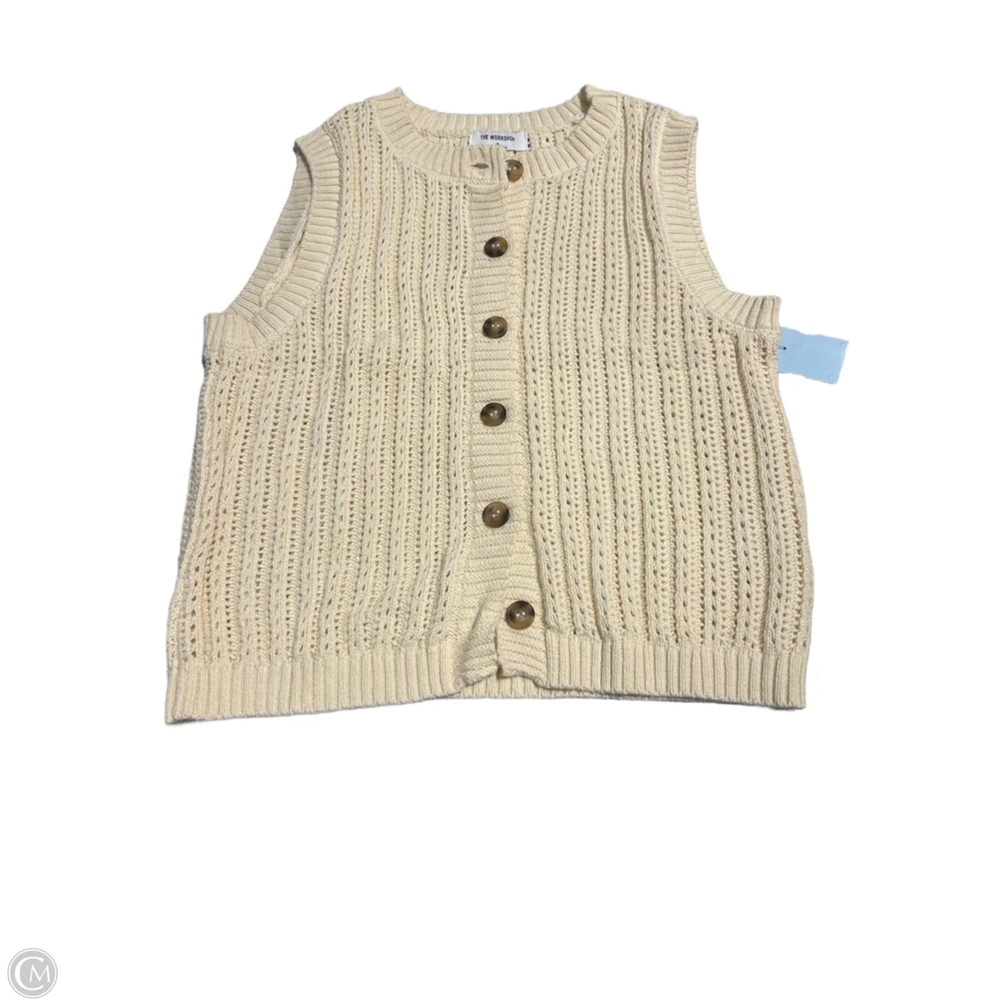 Sweater By Workshop In Tan, Size: S