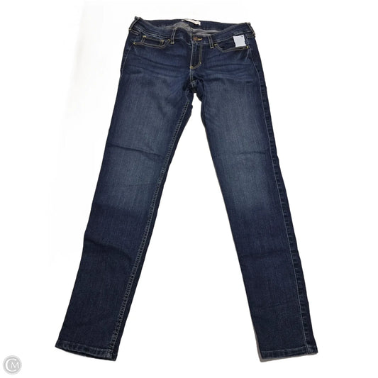 Jeans Skinny By Hollister In Blue Denim, Size: 10