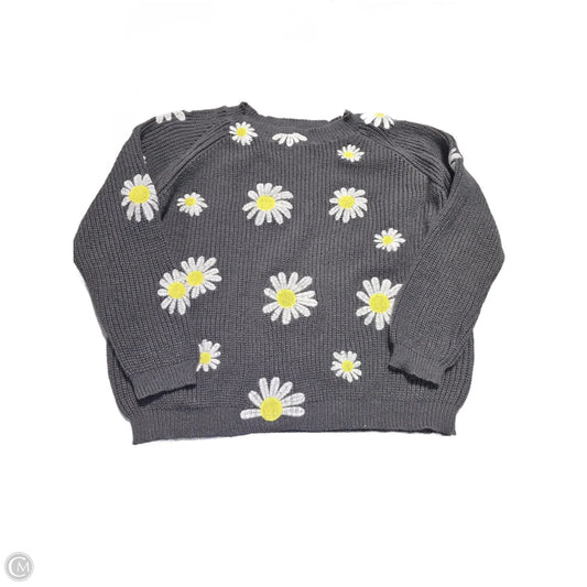 Sweater By Cmb In Grey, Size: 2x