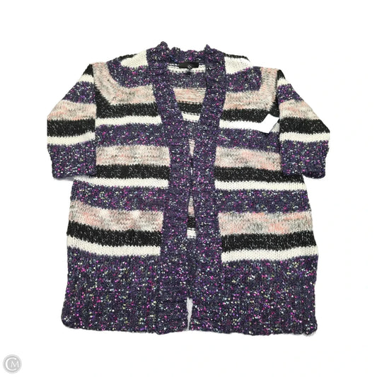 Cardigan By Lane Bryant In Purple, Size: L