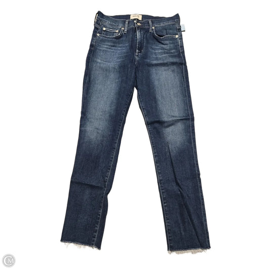 Jeans Skinny By Agolde In Blue Denim, Size: 8