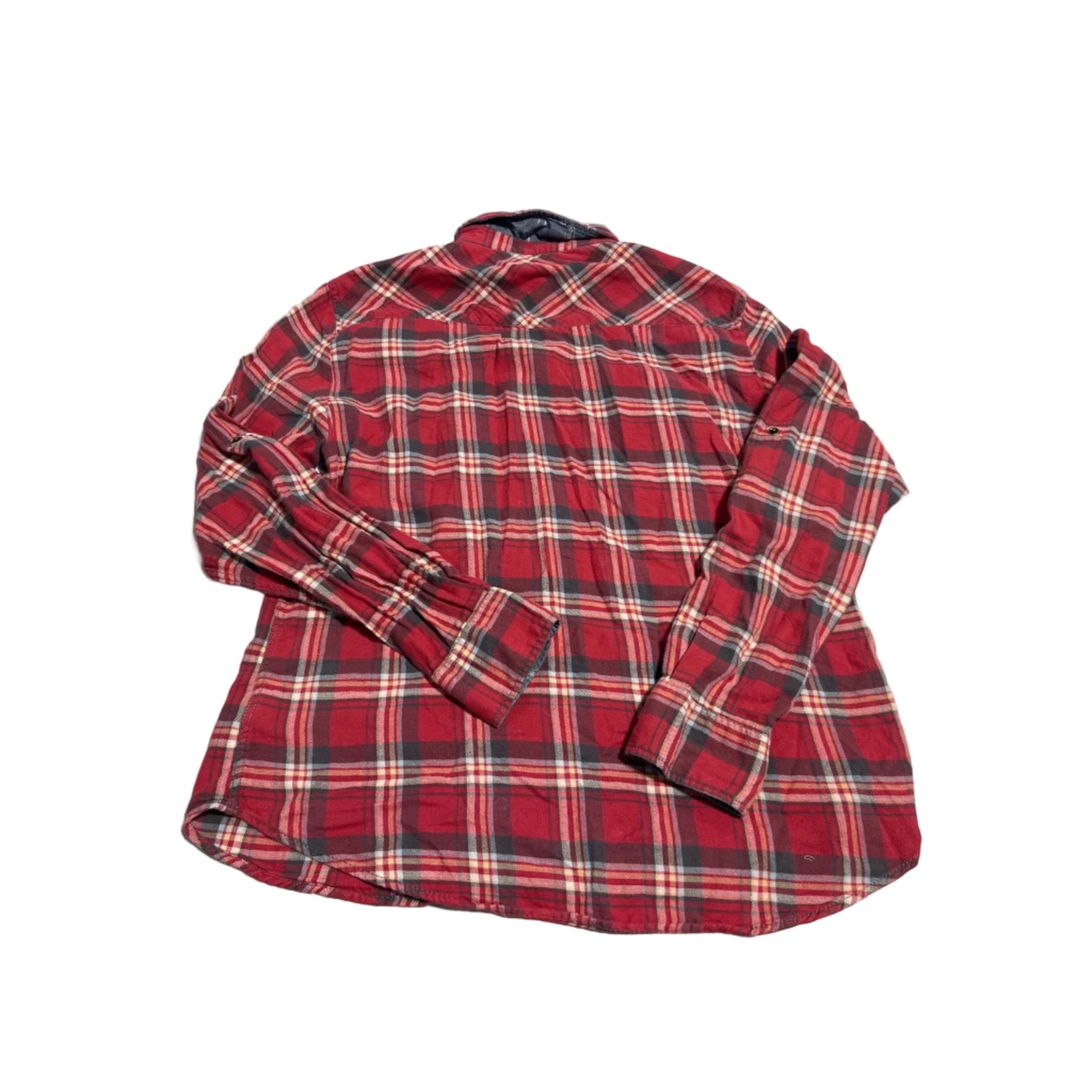 Top Long Sleeve By Jachs Girlfirend In Red, Size: M