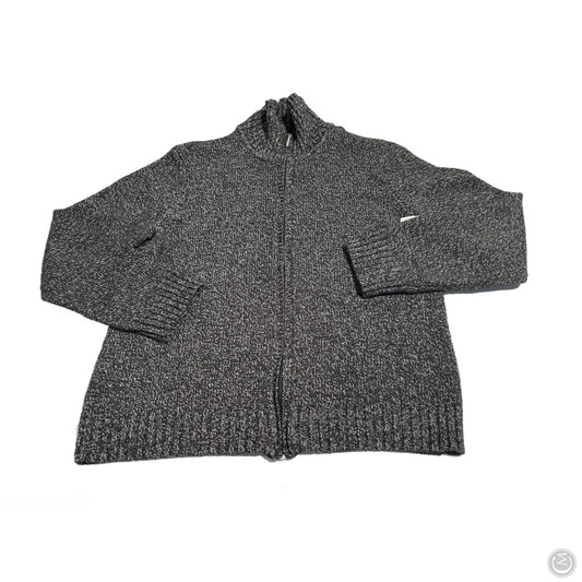 Sweater By Karen Scott In Black, Size: L