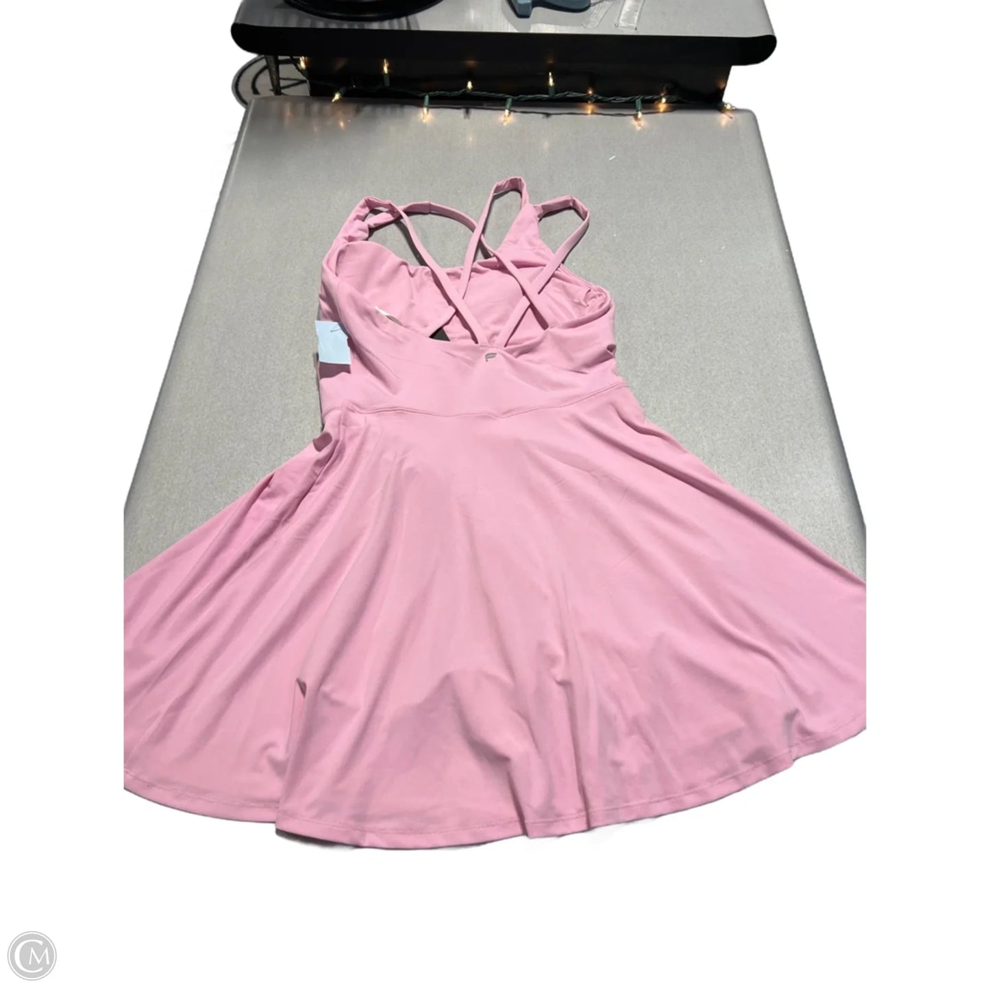 Athletic Dress By Fabletics In Pink, Size: M