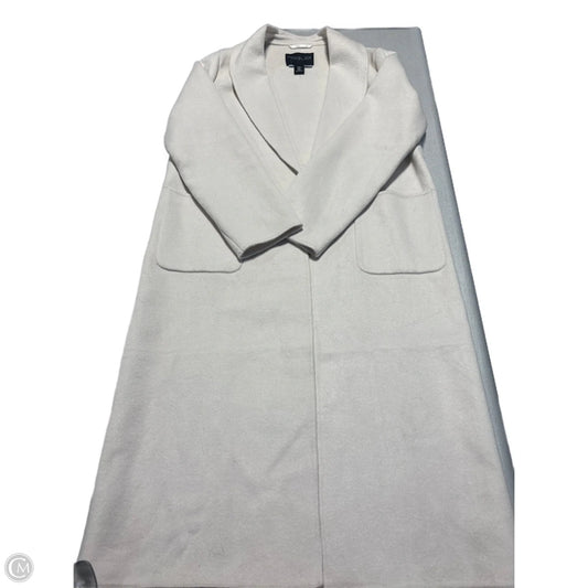 Coat Trench Coat By Rachel Zoe In White, Size: M