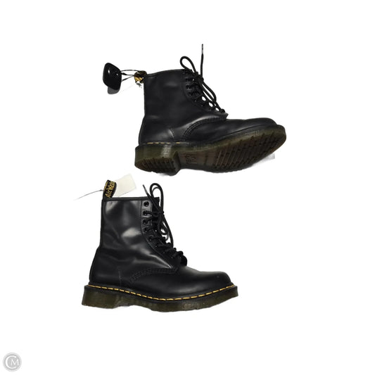 Boots Combat By Dr Martens In Black, Size: 8