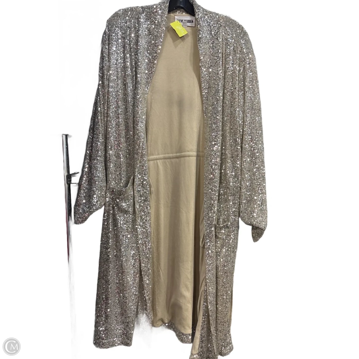 Cardigan By Steve Madden In Gold, Size: 2x