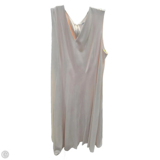 Dress Casual Maxi By Calvin Klein In Pink, Size: Xxl