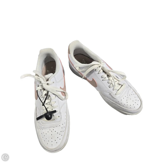 Shoes Athletic By Nike In Pink & White, Size: 10