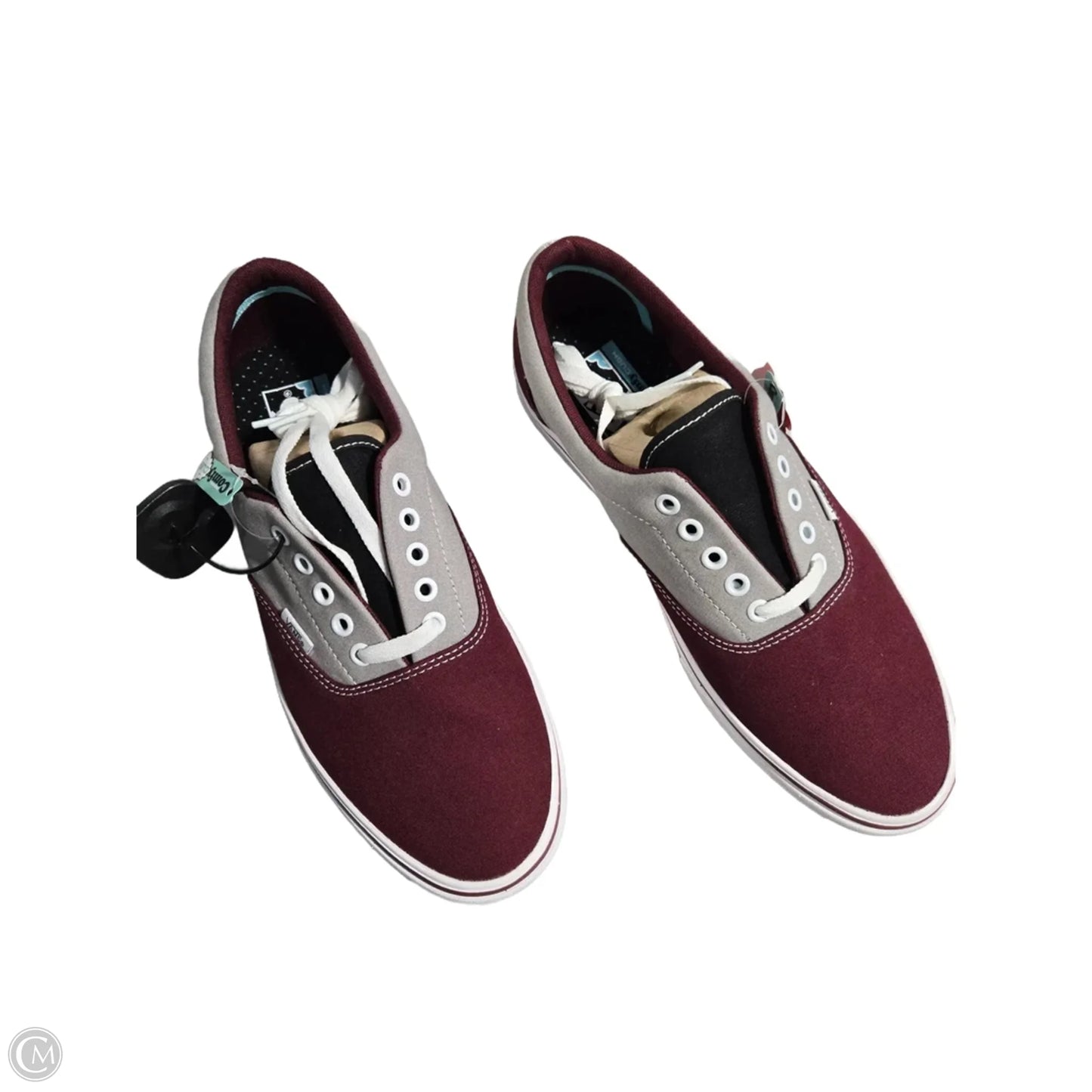 Shoes Sneakers By Vans In Red, Size: 11