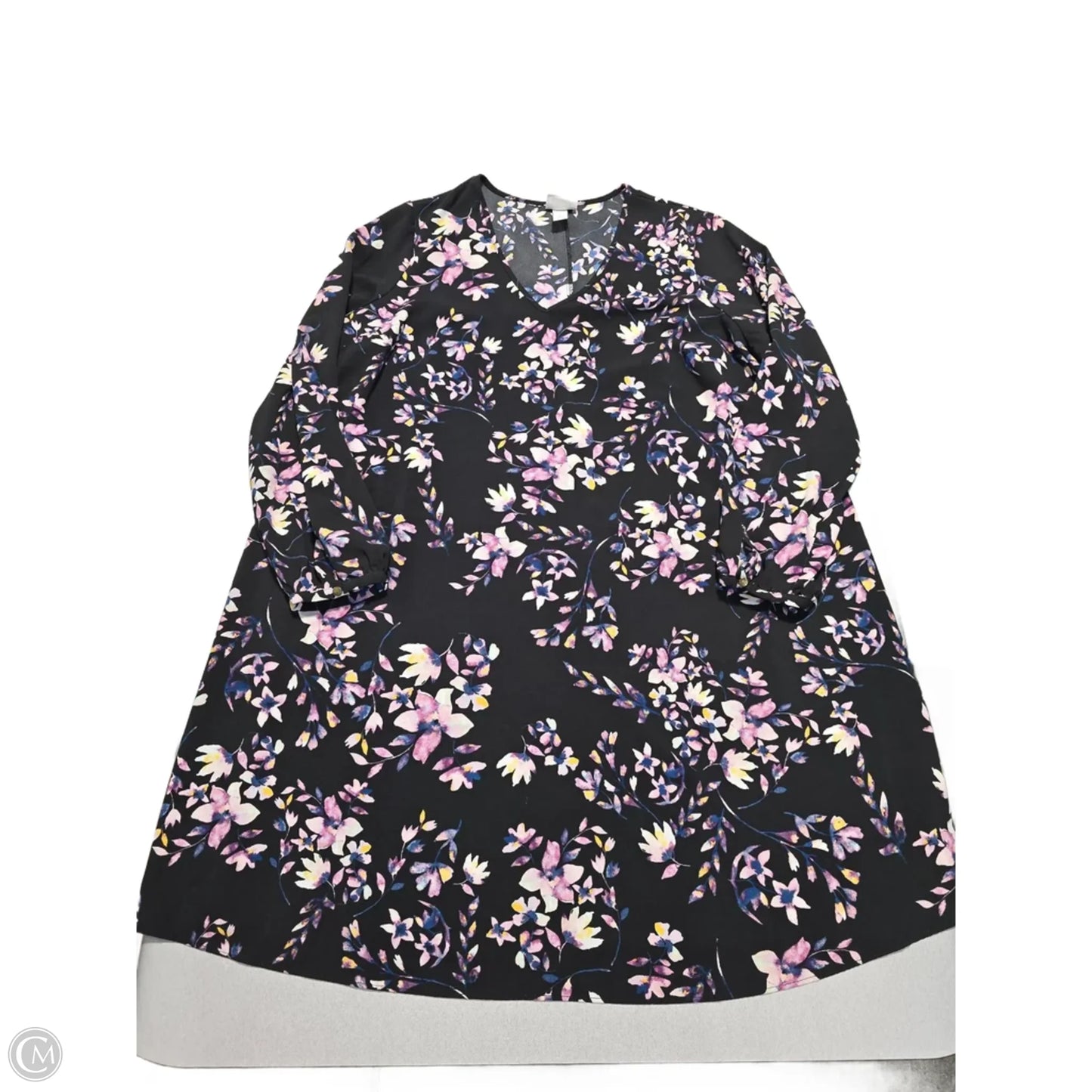 Dress Casual Midi By Ava & Viv In Black, Size: 1x