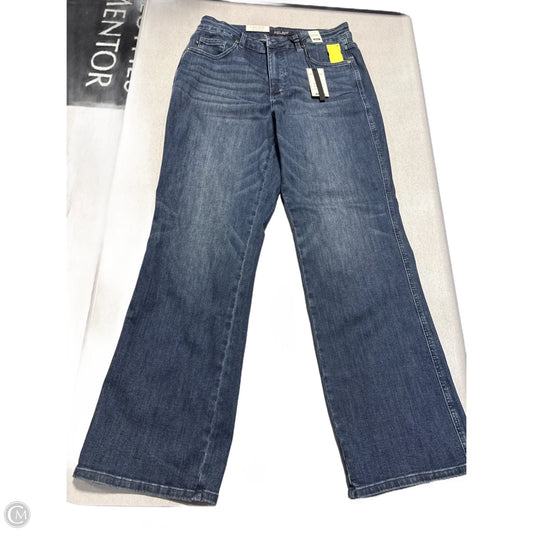 Jeans Straight By Judy Blue In Blue Denim, Size: 16