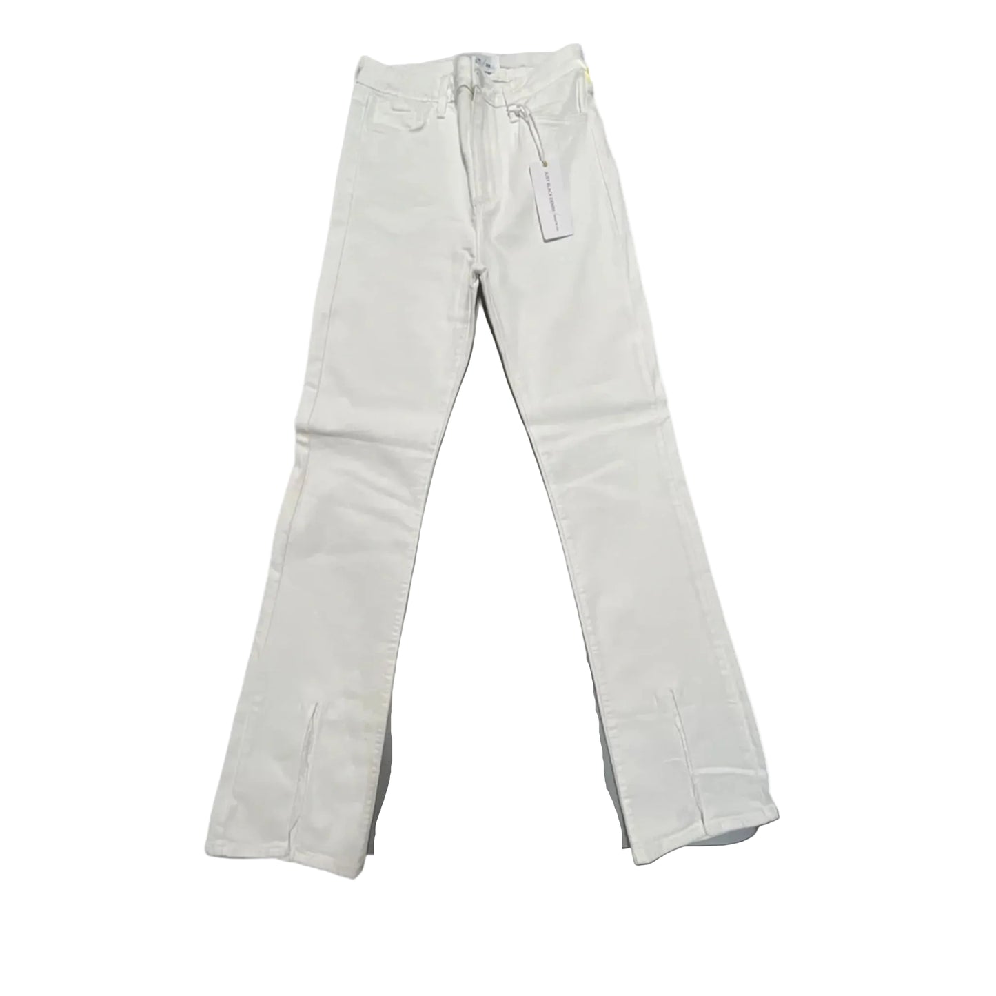 Jeans Boot Cut By Just Black In White Denim, Size: 6