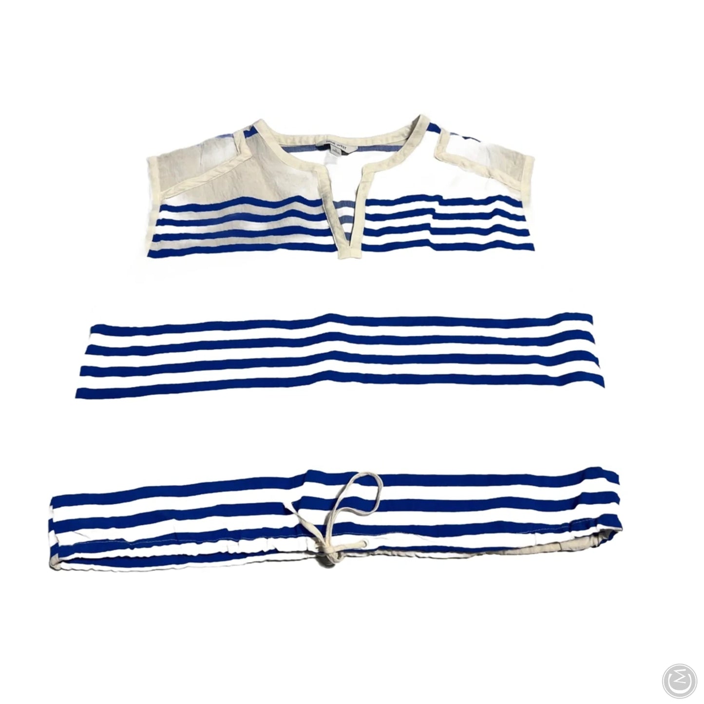 Top Sleeveless By Nine West In Blue, Size: L