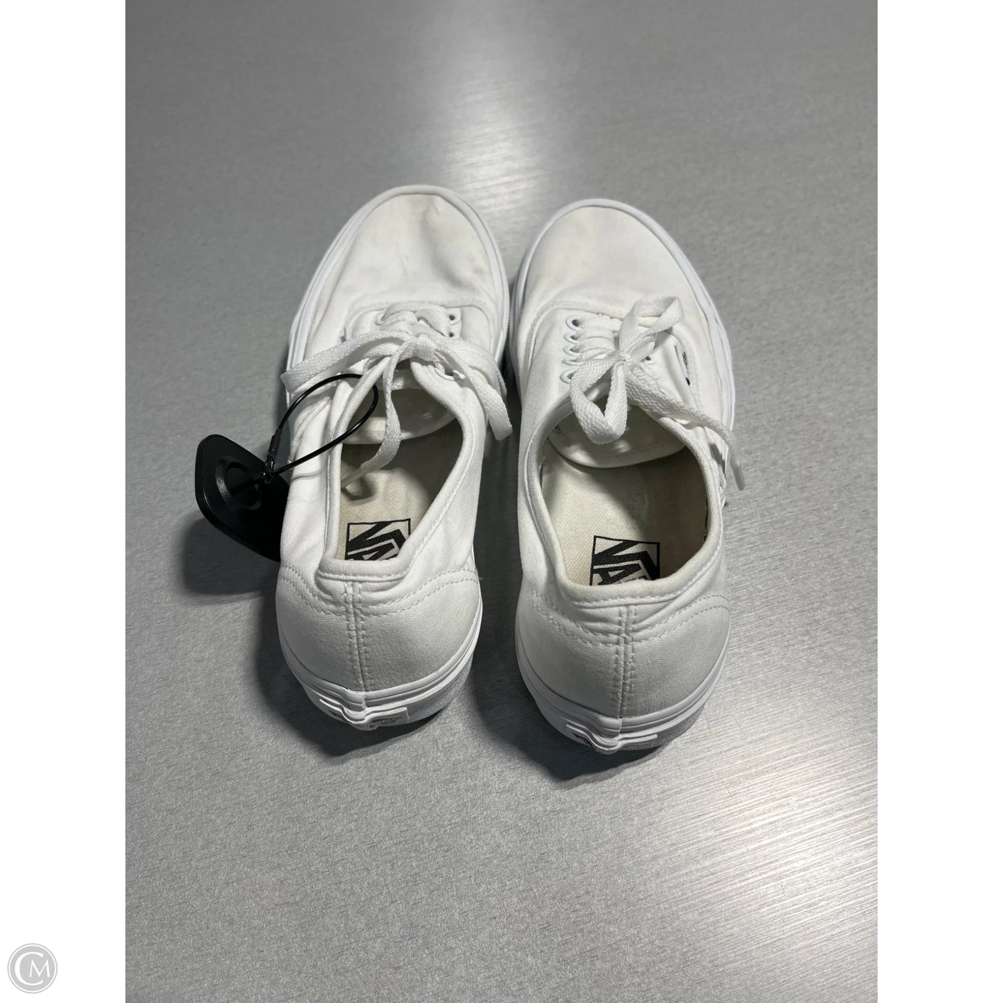 Shoes Flats By Vans In White, Size: 8