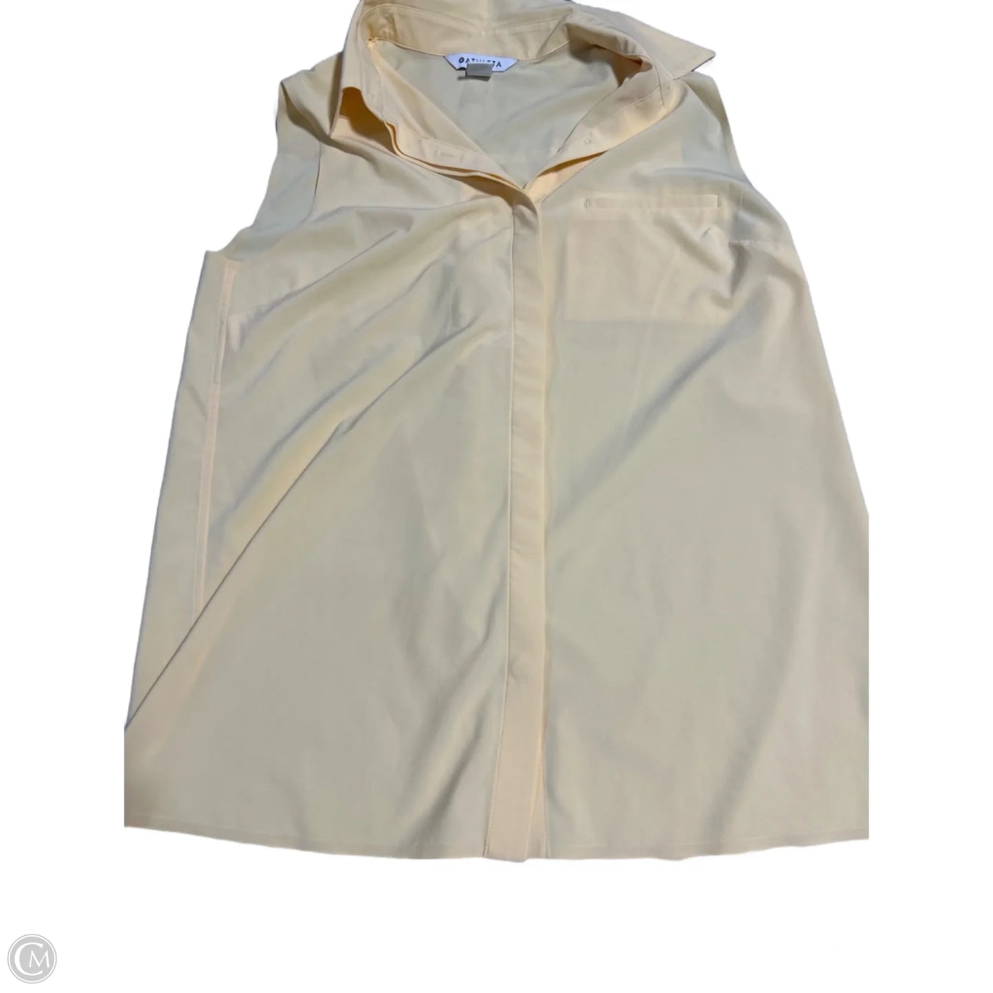 Tank Top By Athleta In Yellow, Size: S