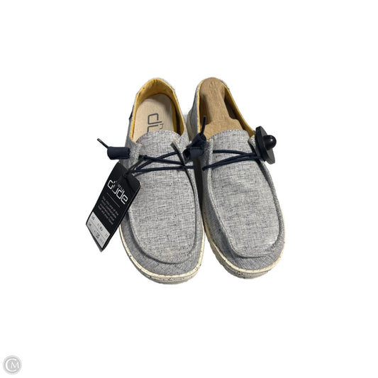 Shoes Flats By Hey Dude In Blue, Size: 6