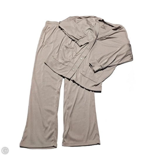 Pants Set 2pc By Cmb In Tan, Size: S