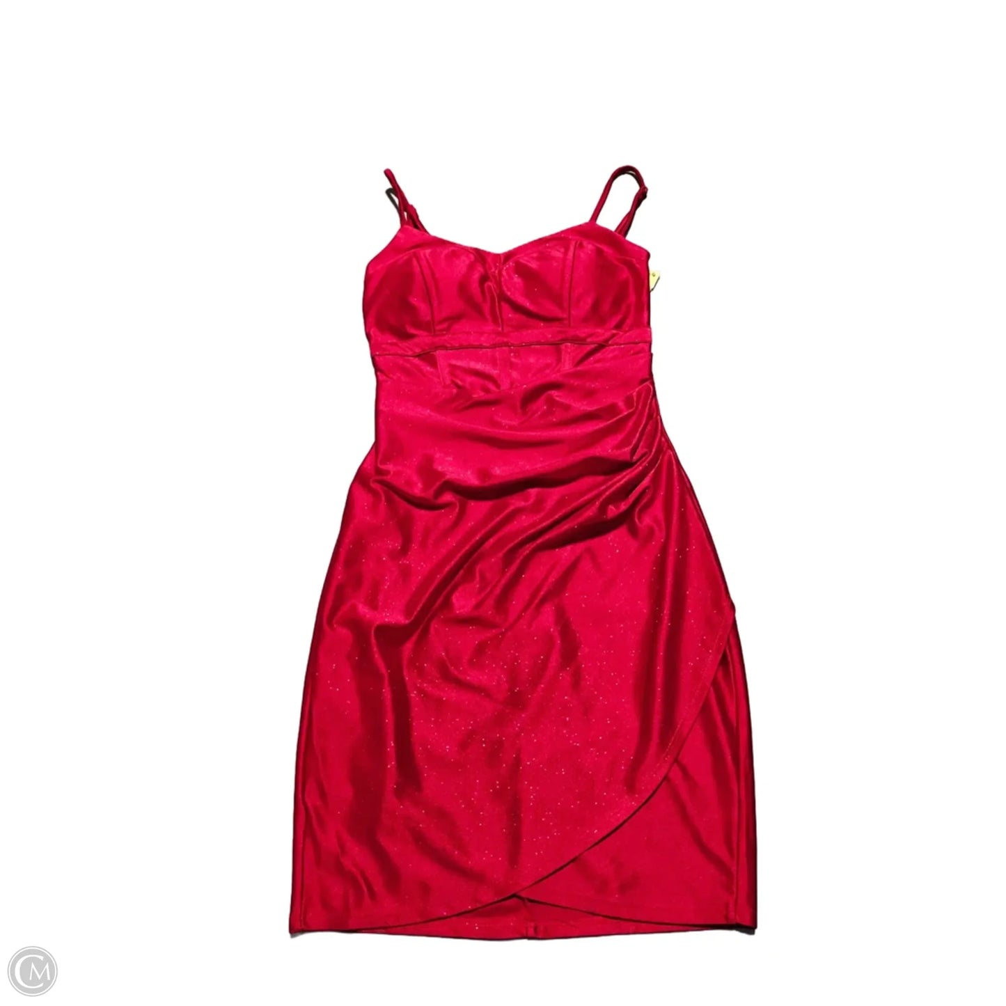 Dress Casual Short By Cmb In Red, Size: Xs