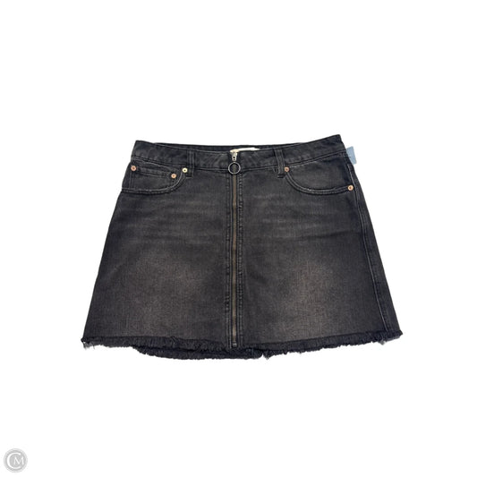 Skirt Mini & Short By We The Free In Black Denim, Size: 10