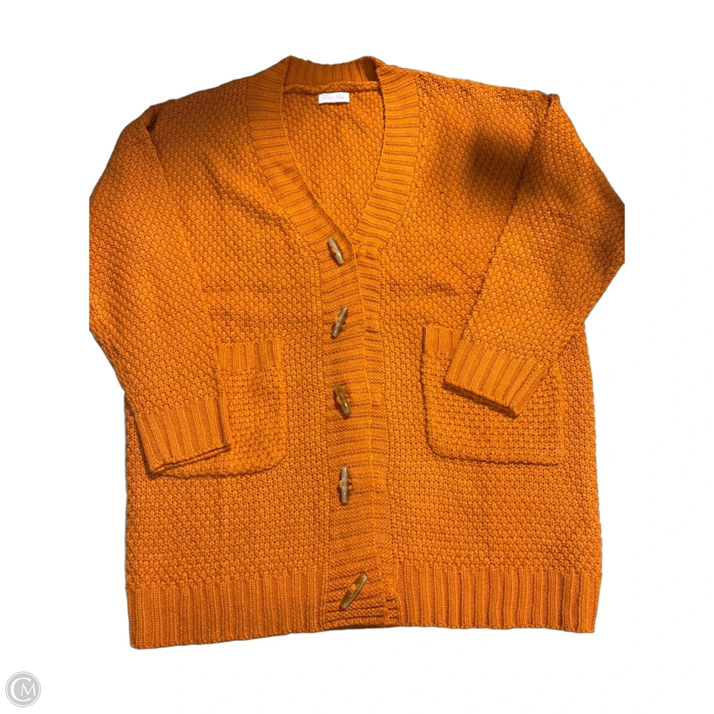 Sweater By Pink Lily In Orange, Size: S