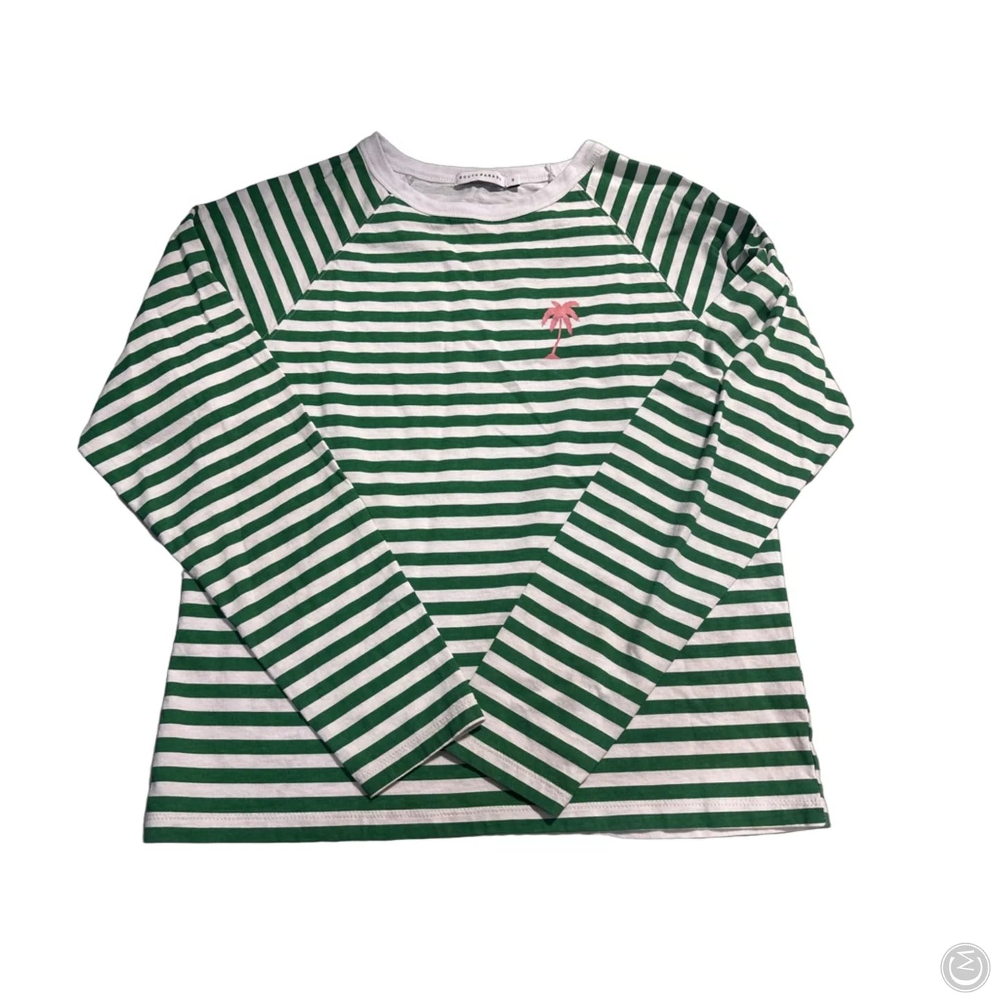 Top Long Sleeve By Cmc In Striped Pattern, Size: S