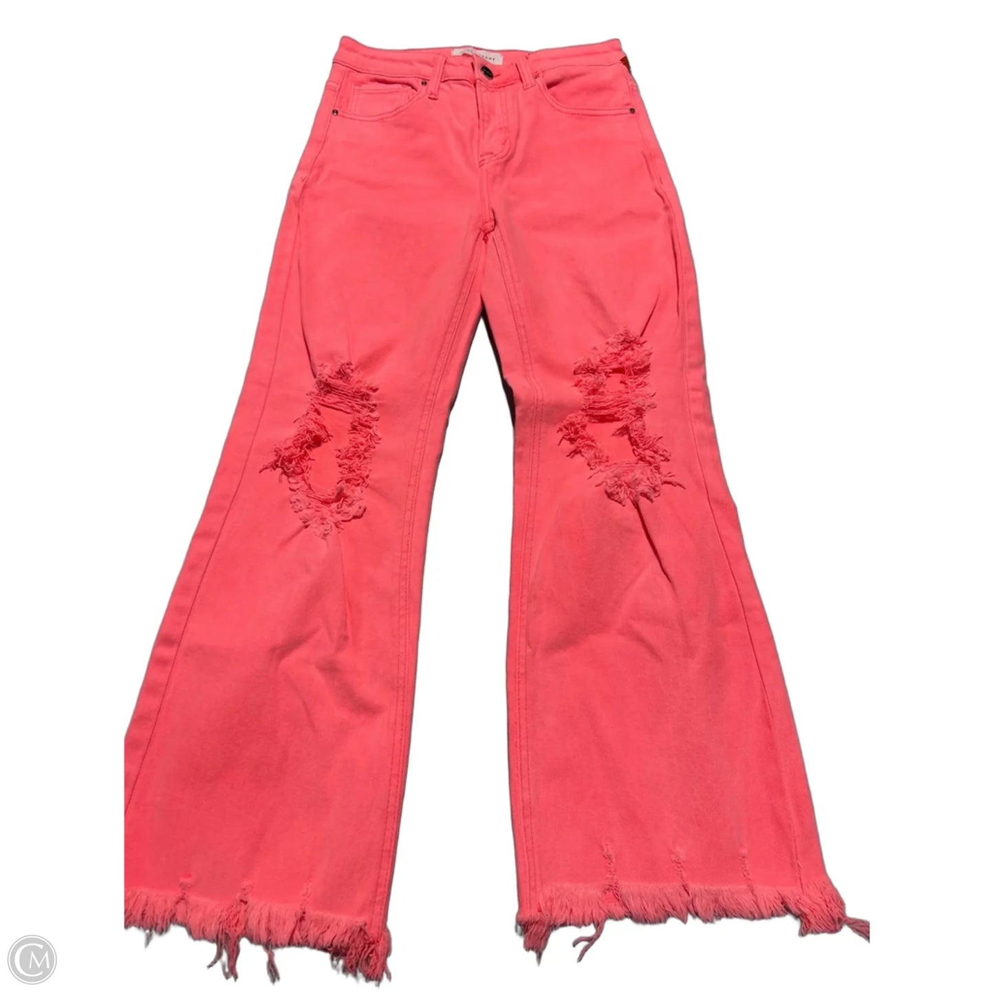 Jeans Boot Cut By Risen In Coral, Size: 28