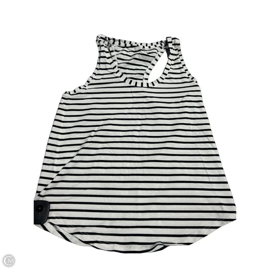 Athletic Tank Top By Lululemon In Striped Pattern, Size: S