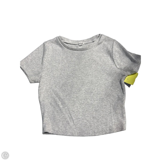 Top Short Sleeve Basic By Garage In Grey, Size: S