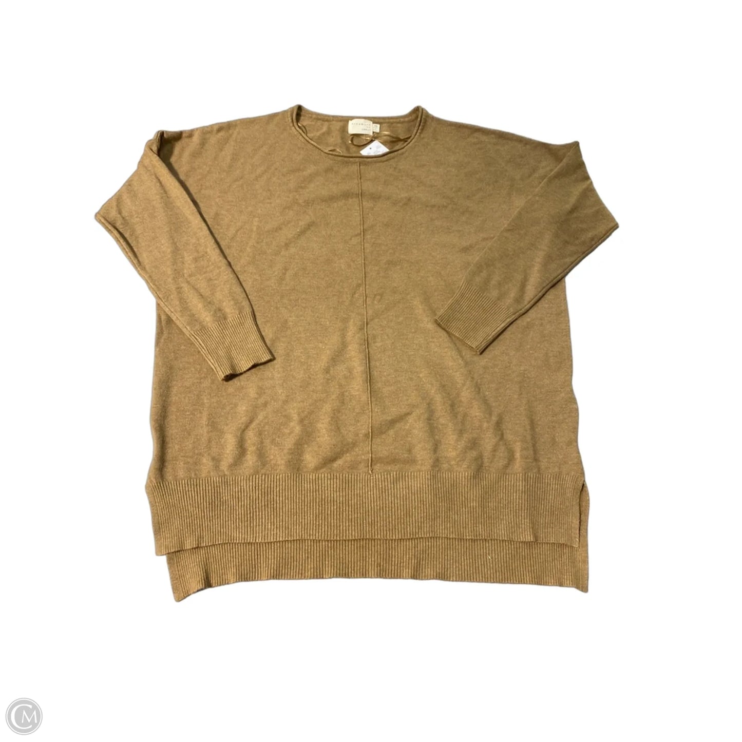 Top Long Sleeve By Cmc In Tan, Size: Xs